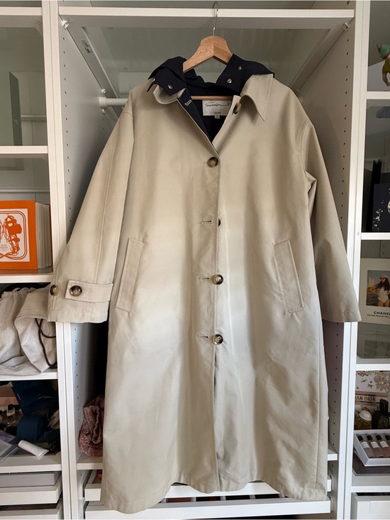 Selfwho Jackets & Blazers - SELFWHO cotton blend reversible Trench coat